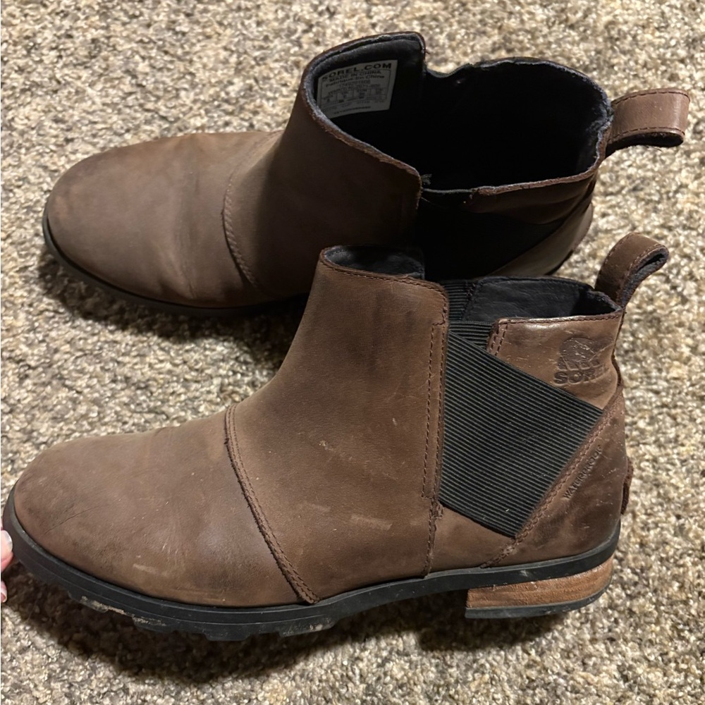 Sorel Women's Brown Ankle Booties